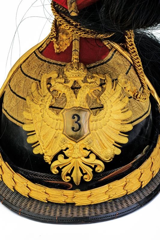 Tschapka da Ufficiale Superiore del K.u.k. Ulanen-regiment Nr. 3, Mod. 1899