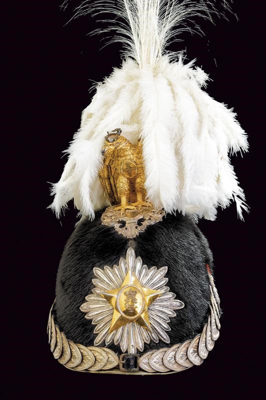 Elmo da Generale Umbertino Convertito per il Servizio Sotto Vittorio Emanuele III