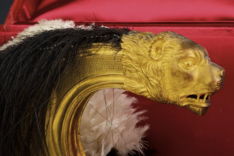 Magnifico Elmo della Guardia Nobile, Epoca Pio IX