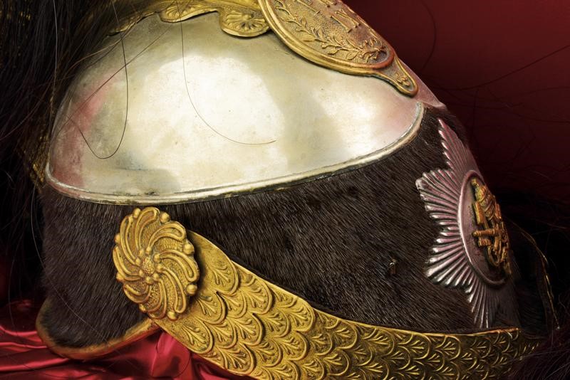 Magnifico Elmo della Guardia Nobile, Epoca Pio IX