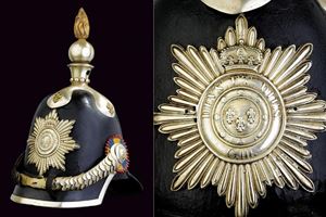 A very rare "Garde du Corps" helmet, epoch Duke Charles III