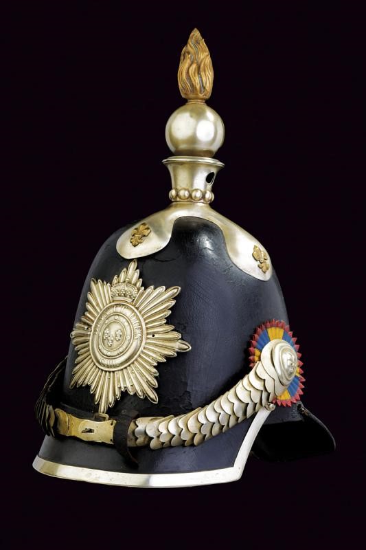 Rarissimo Elmo per il Corpo di Guardia, Epoca Carlo III