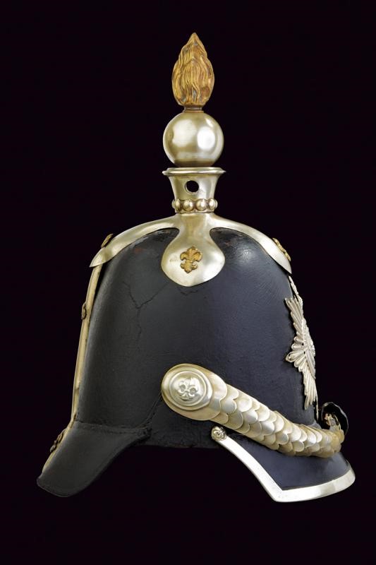 Rarissimo Elmo per il Corpo di Guardia, Epoca Carlo III