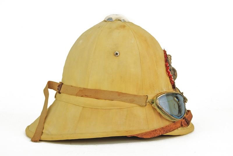Casco Coloniale da Ufficiale del 5° Reggimento Lancieri di Novara