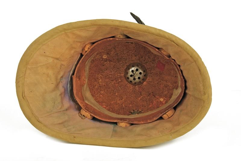 Casco Coloniale da Ufficiale dei Cacciatori D'africa