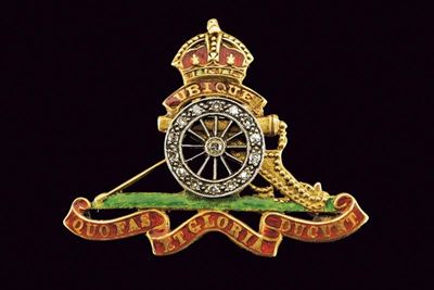 Spilla Reggimentale della "royal Artillery"