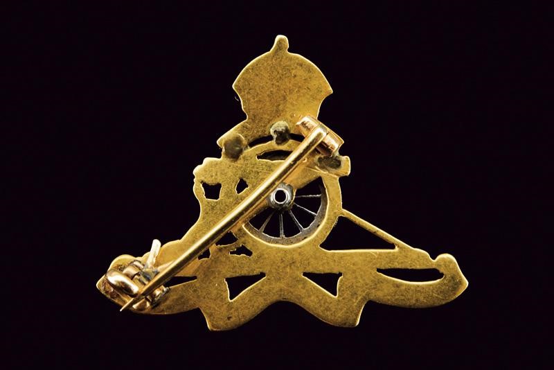Spilla Reggimentale della "royal Artillery"