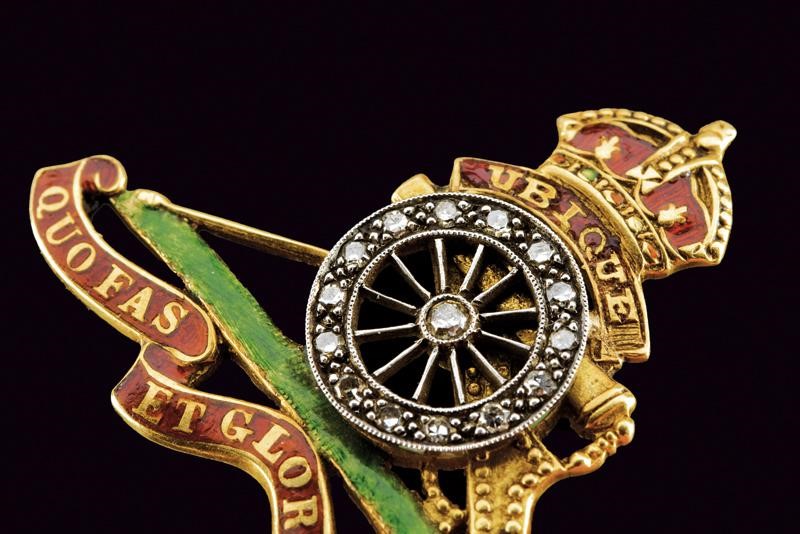 Spilla Reggimentale della "royal Artillery"