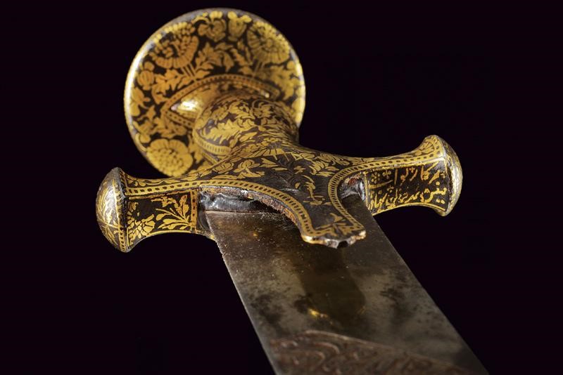 Straordinario Tulvar Appartenuto All'imperatore Jahangir (1569 – 1627)
