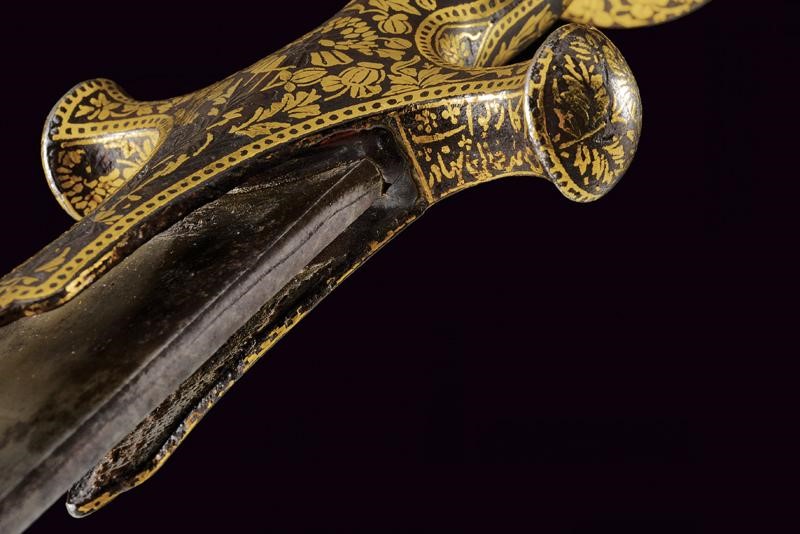Straordinario Tulvar Appartenuto All'imperatore Jahangir (1569 – 1627)
