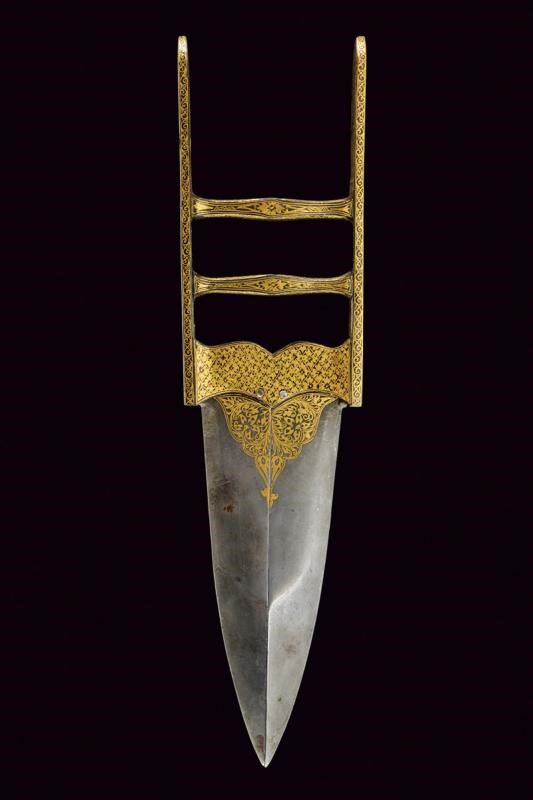 A double-blade katar Late 19th Century | Rare and Fine Antique Arms ...