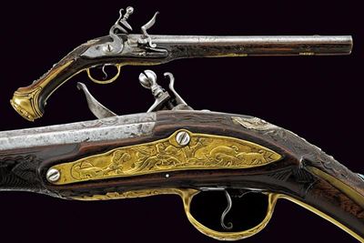 Pistola a Pietra Focaia