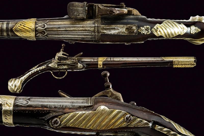 An interesting miquelet lock pistol circa 1800 | Rare and Fine Antique ...