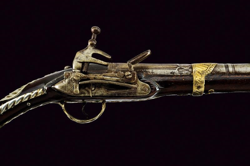 Interessante Pistola alla Morlacca a Pietra Focaia