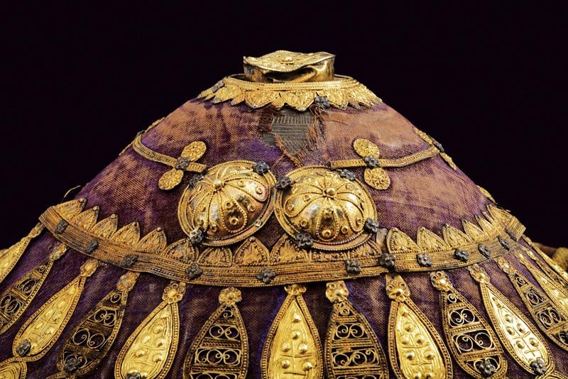 Bellissimo Scudo Appartenuto a un Membro della Corte di Menelik II