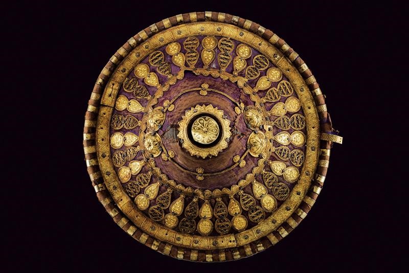 Bellissimo Scudo Appartenuto a un Membro della Corte di Menelik II