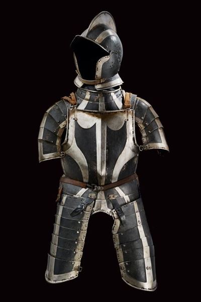 Corsaletto Bianconero da Uomo D'arme