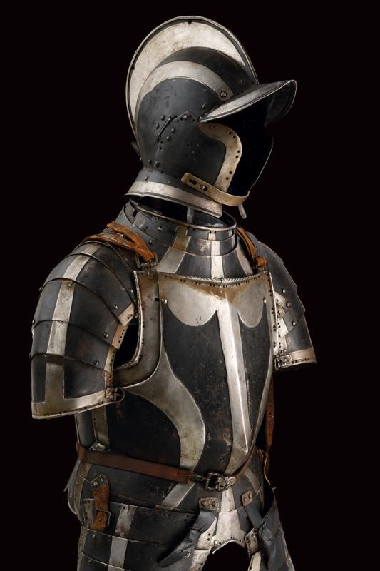 Corsaletto Bianconero da Uomo D'arme