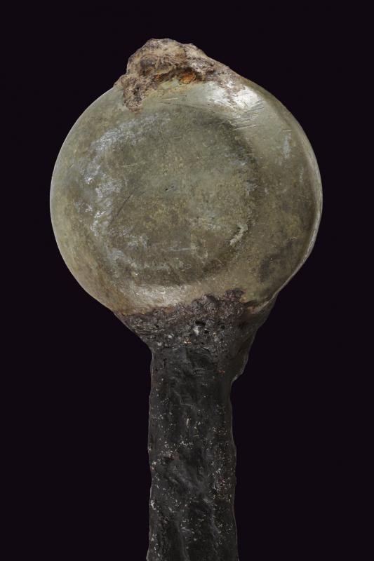 Spada Medioevale con Pomo in Bronzo