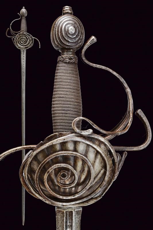 A double-valve rapier about 1620 | Rare and Fine Antique Arms & Armour ...