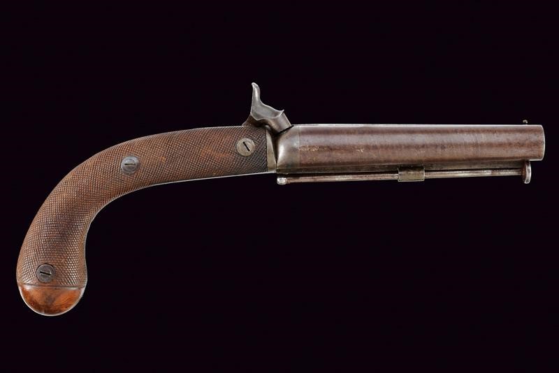 Elegante Pistola a Luminello a Due Canne di S. Merolla