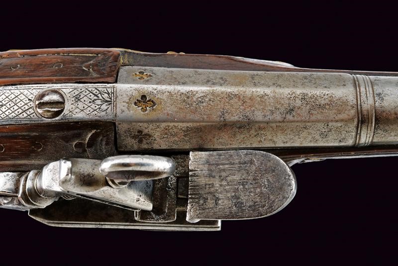 Pistola alla Micheletta a Pietra Focaia