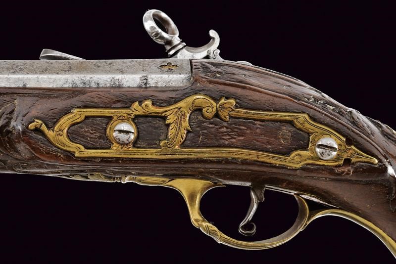 Pistola alla Micheletta a Pietra Focaia