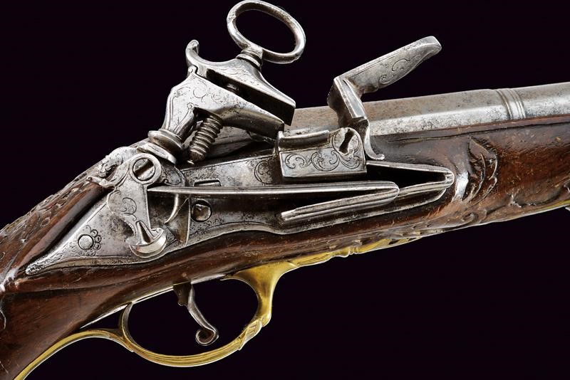 Pistola alla Micheletta a Pietra Focaia