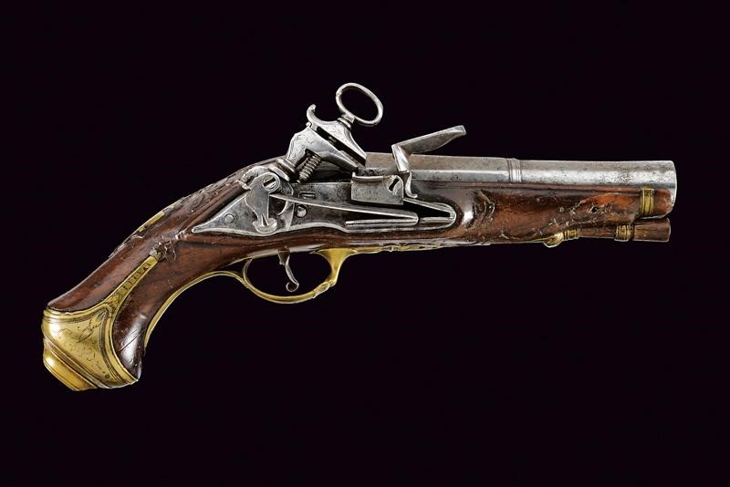 Pistola alla Micheletta a Pietra Focaia