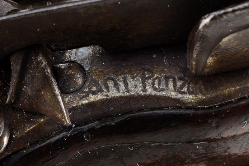 Pistola a Pietra Focaia alla Micheletta a Pietra Focaia di Visconti e Penza