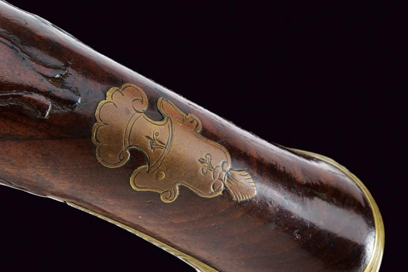 Pistola a Pietra Focaia alla Micheletta a Pietra Focaia di Visconti e Penza