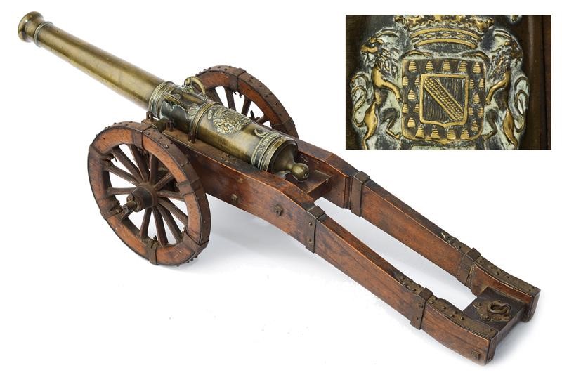 A cannon model circa 1800 | Rare and Fine Antique Arms & Armour from ...