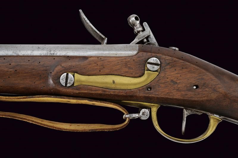 Fucile a Pietra Focaia da Dragoni Mod. An 9 con Baionetta, D'epoca Imperiale