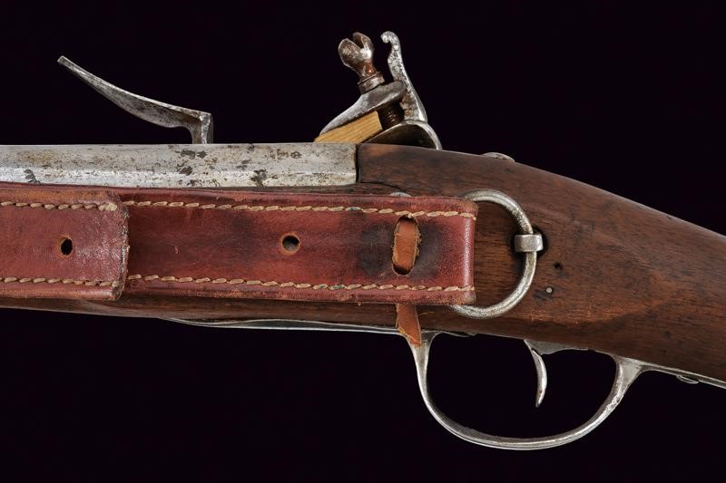 Raro Fucile a Pietra Focaia da Fanteria Mod. 1728 con Baionetta
