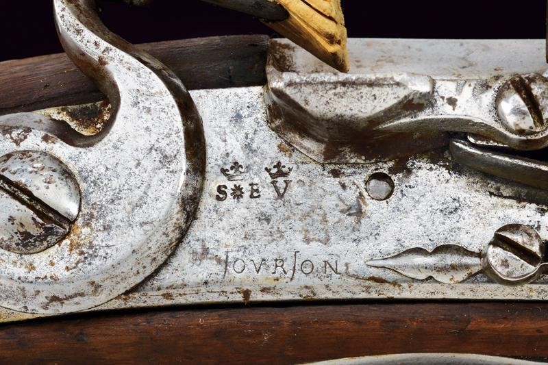 Raro Fucile a Pietra Focaia da Fanteria Mod. 1728 con Baionetta