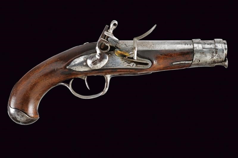 Pistola a Pietra Focaia da Gendarmeria
