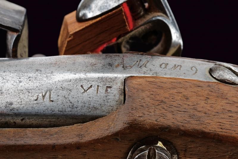 Pistola a Pietra Focaia da Gendarmeria Mod. An 9