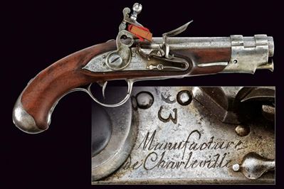 Pistola a Pietra Focaia Mod. 1770 da Marechaussee