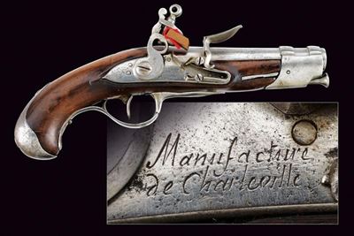 Pistola a Pietra Focaia da Gendarmeria Mod. An 9