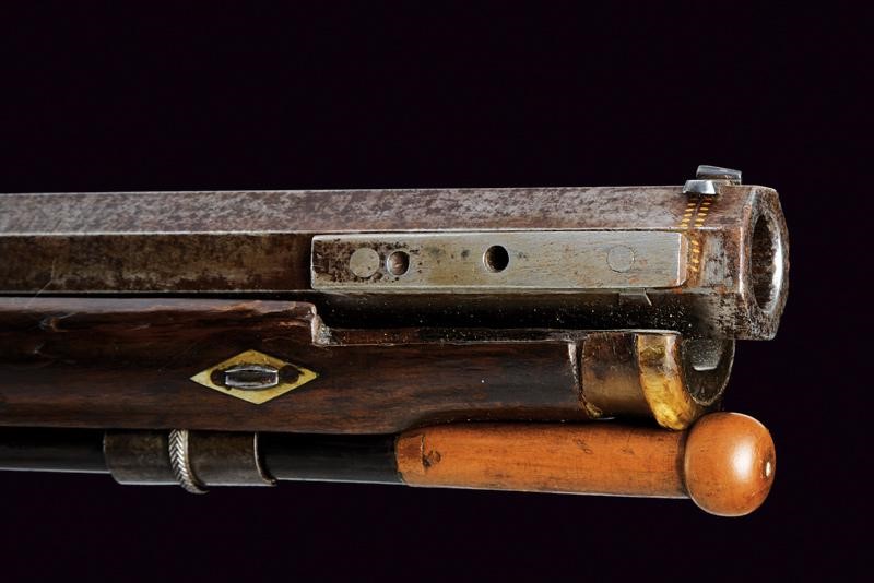Fucile da Tiro a Luminello con Baionetta di Bristlen e Siber