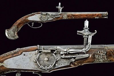 Fine Pistola a Ruota Attribuita a Giovan Antonio Gavacciolo