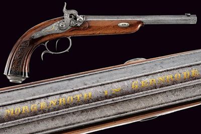 Bellissima Pistola a Luminello da Tiro di Morgenroth