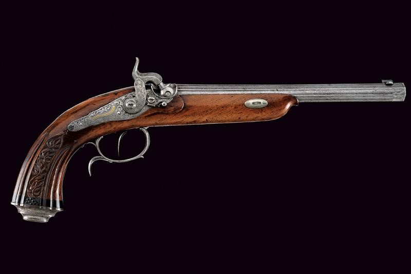 Bellissima Pistola a Luminello da Tiro di Morgenroth