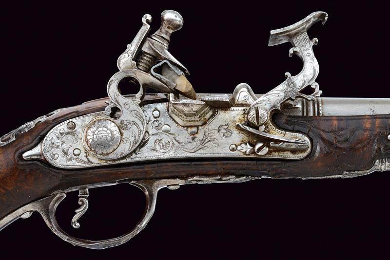 Deliziosa Pistola da Viaggio alla Fiorentina Firmata Domenico Guardiani