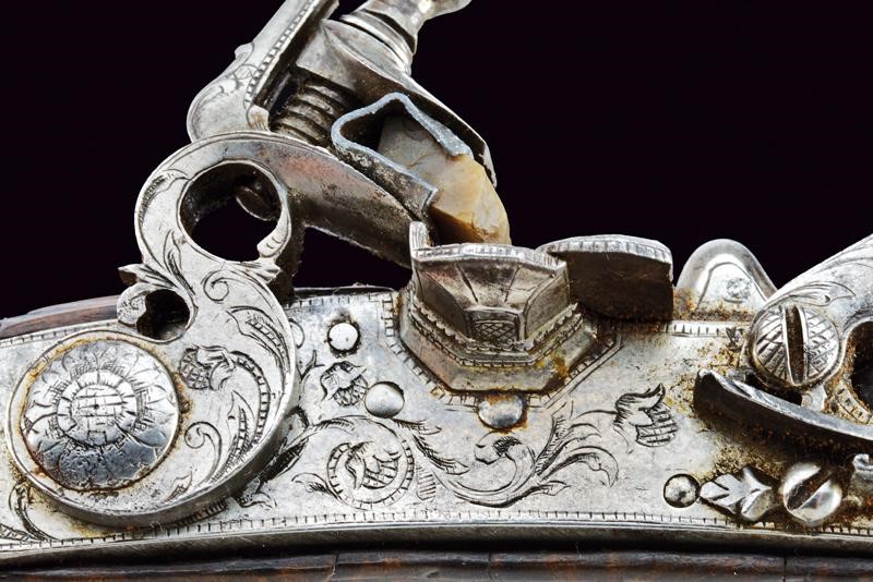 Deliziosa Pistola da Viaggio alla Fiorentina Firmata Domenico Guardiani