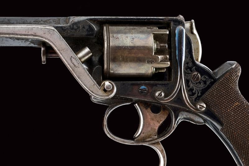 Revolver a Luminello Brevetto Tranter di Francis Marquis a Parigi