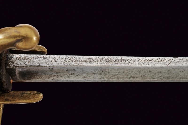 Sciabola da Truppa di Cavalleria Leggera, Mod. An XI