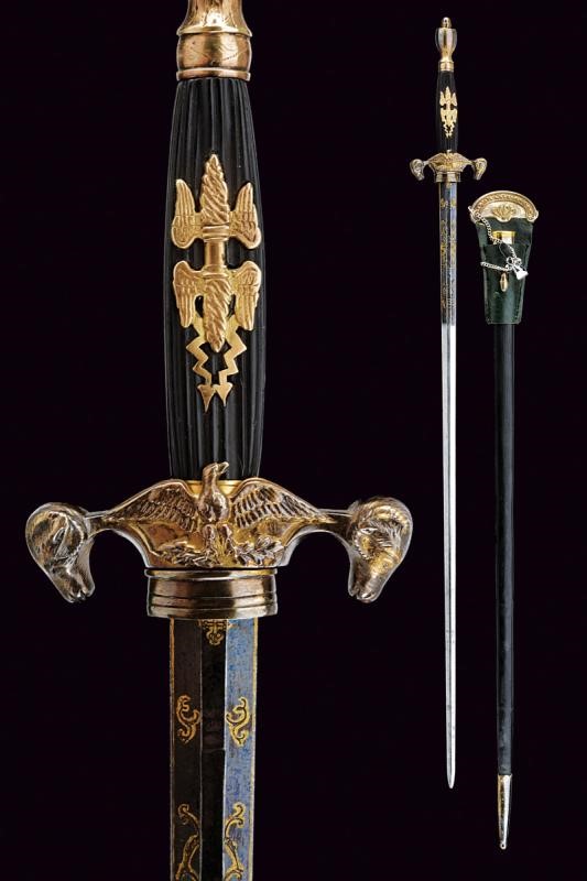 A high civil officer's smallsword Early 19th Century Rare and Fine