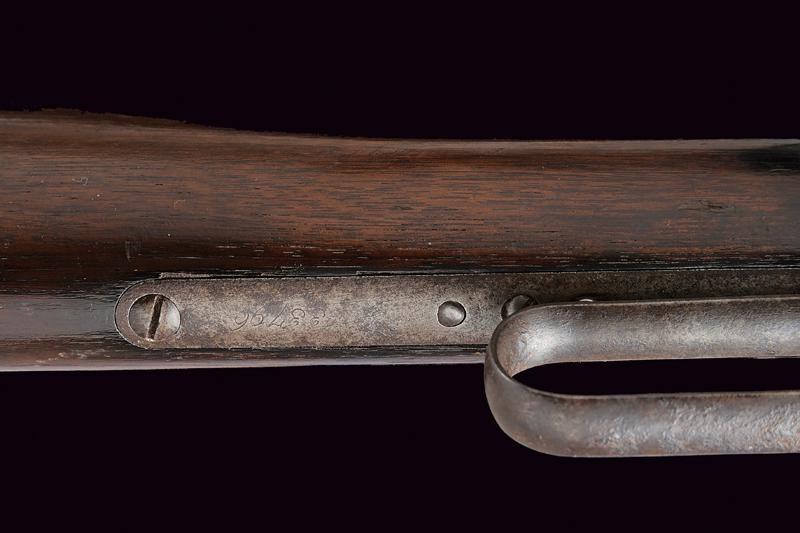 Prototype Winchester Spanish Model 1873 Lever Action Musket con Baionetta