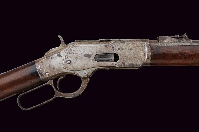 Prototype Winchester Spanish Model 1873 Lever Action Musket con Baionetta